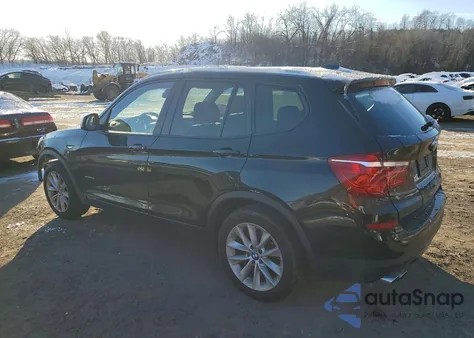 2017 BMW X3 xDrive28I из США, поврежденный, VIN 5UXWX9C58H0D96578